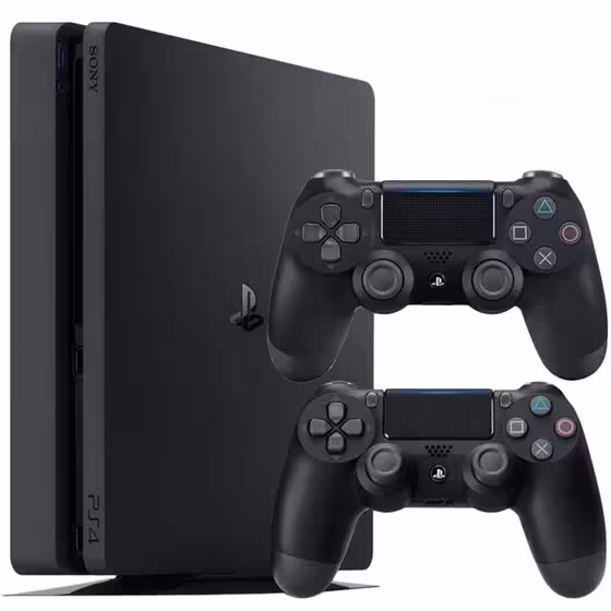 Ps4 slim 1tb کپی خور فول گیم کارکرده با دو دسته