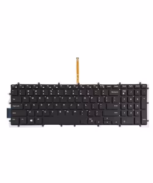 کیبورد لپ تاپ دل مدل Inspiron 15-5567 مشکی بدون فریم