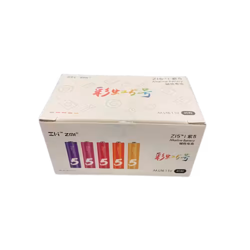 باتری قلمی آلکالاین شیائومی بسته 50 عددی مدل z15