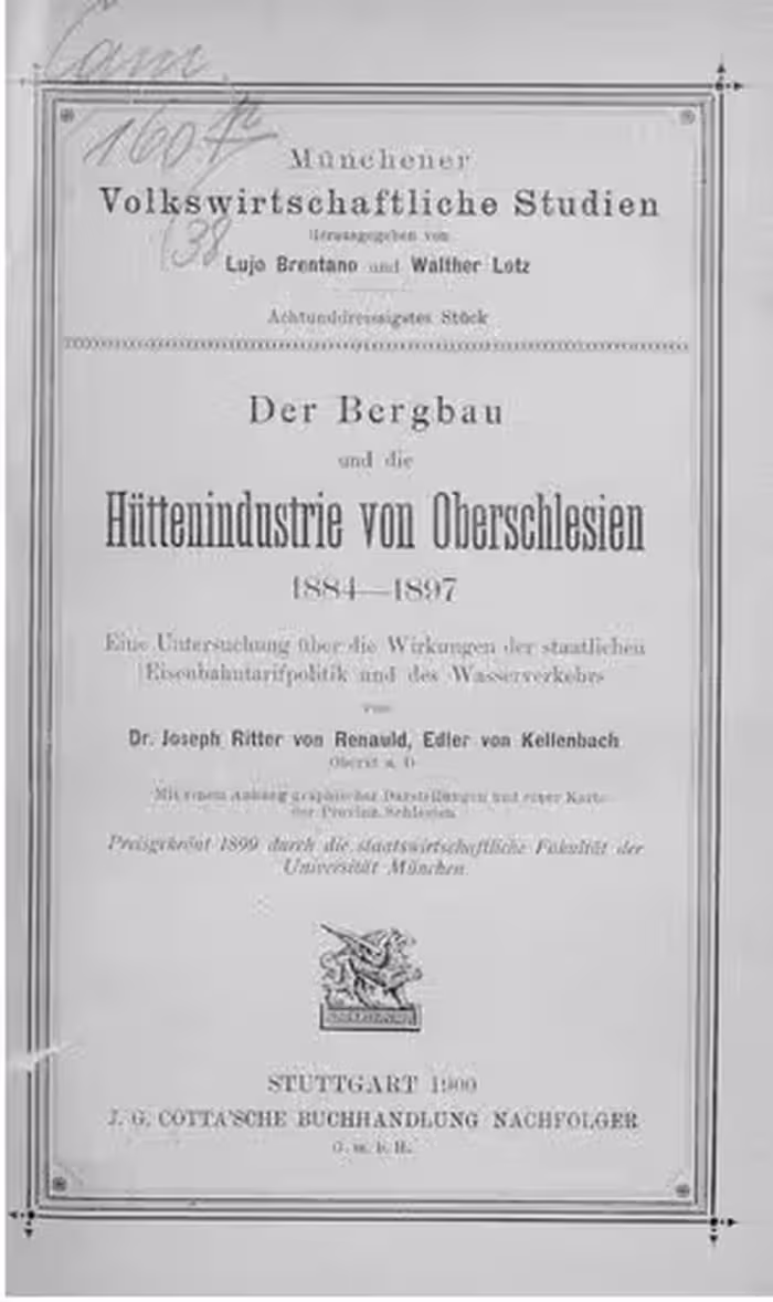 خرید و دانلود نسخه کامل کتاب Der Bergbau und die Hüttenindustrie von Oberschlesien 1884-1897 : Eine Untersuchung über die Wirkung der staatlichen Eisenbahntarifpolitik und des Wasserverkehrs