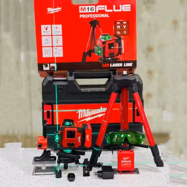 جدیدترین تراز لیزری 4 بعدی میلواکی مدل HV4