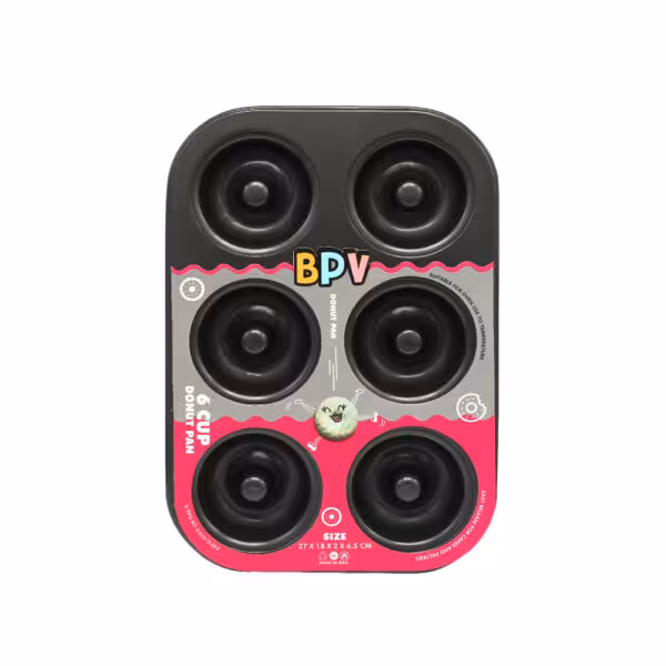 قالب تفلون دونات 6 عددی BPV