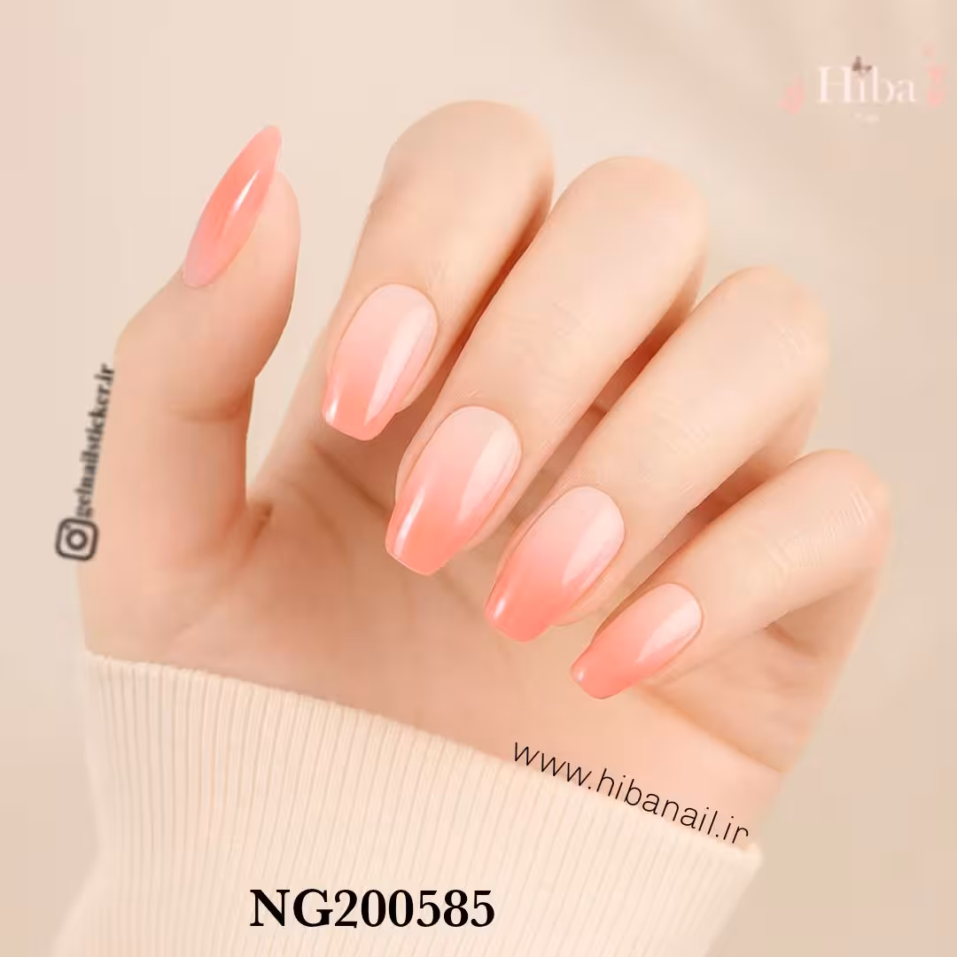 استیکر ژله ای کاشت ناخن (نیل رپ)_کد NG200585