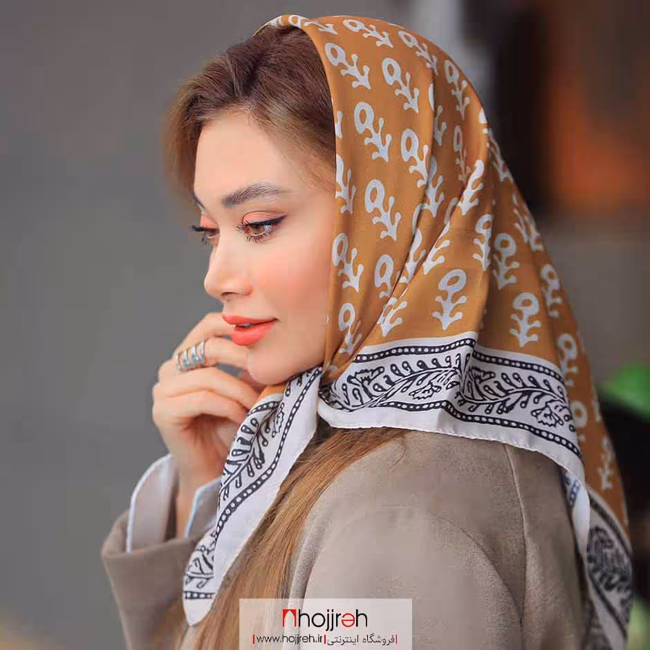 اطلاعات ، قیمت و خرید مینی اسکارف قواره 60 کد D151