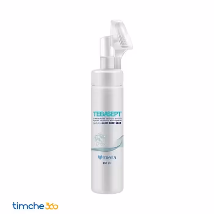 محلول آنتی سپتیک زخم (اسپری طباسپت) تریتا کد 1408 حجم 250 میلی لیتر