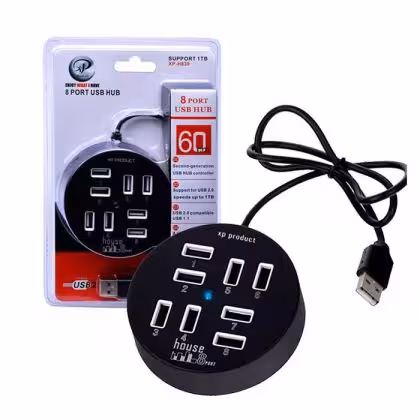 هاب 8 پورت USB 2.0 اکس پی XP-H839