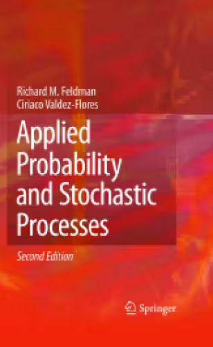 خرید و دانلود نسخه کامل کتاب Applied probability and stochastic processes
