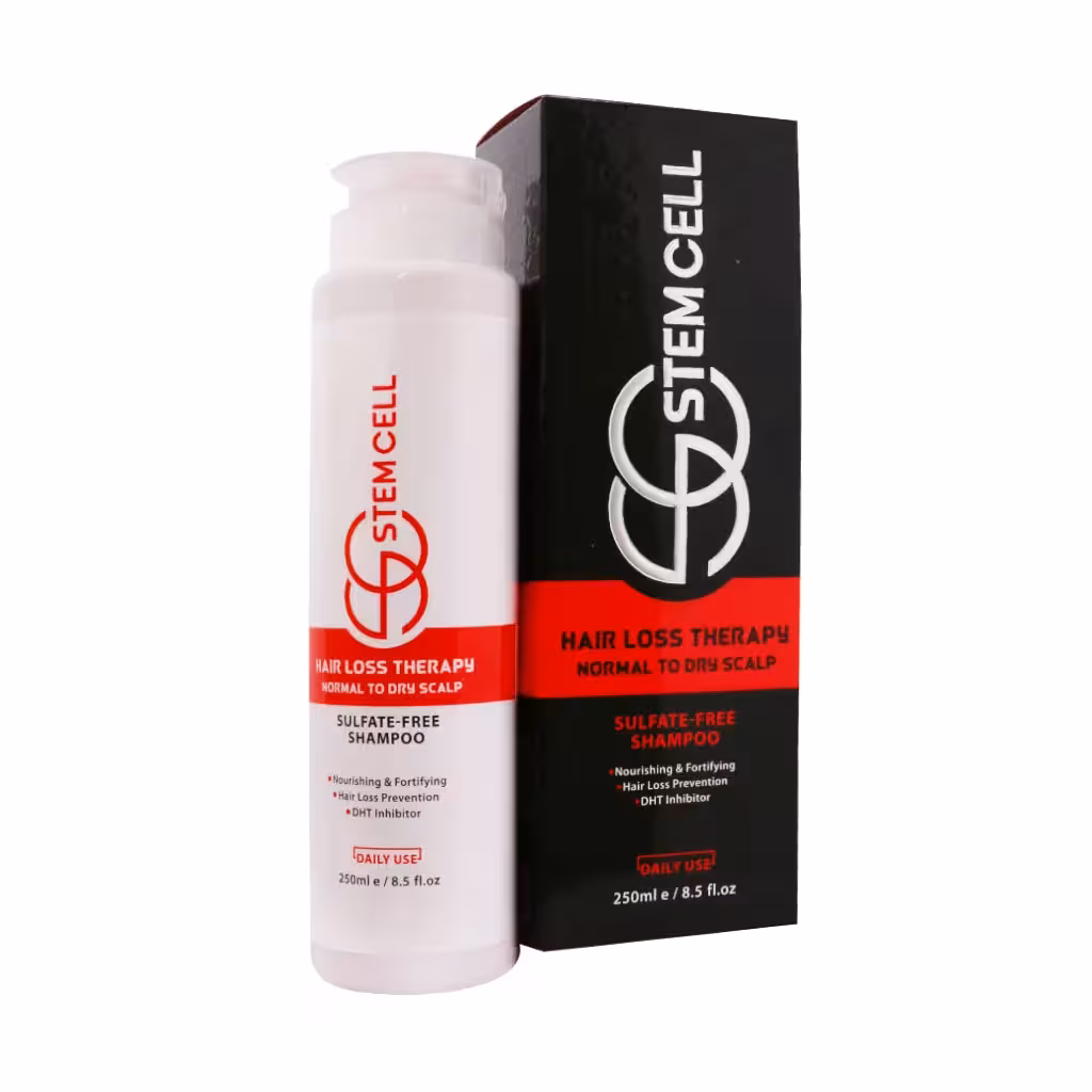 شامپو استم سل تقویت کننده موی نرمال تا خشک