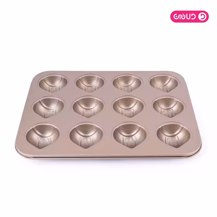 قالب تفلون طلایی بالن 12 عددی