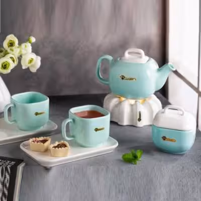 سرویس چایخوری رنگی