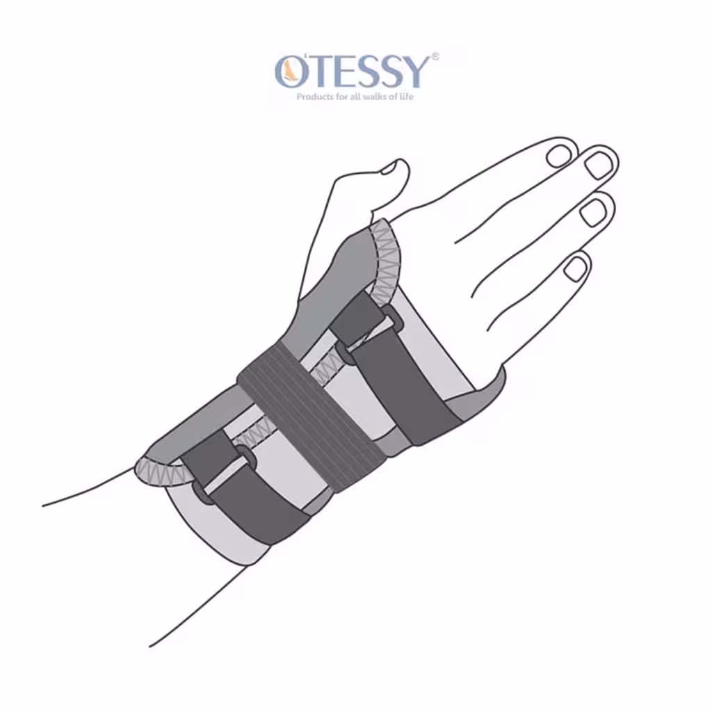 مچ بند و ساعد بند آتل دار بلند مدل TW33 اتسی OTESSY