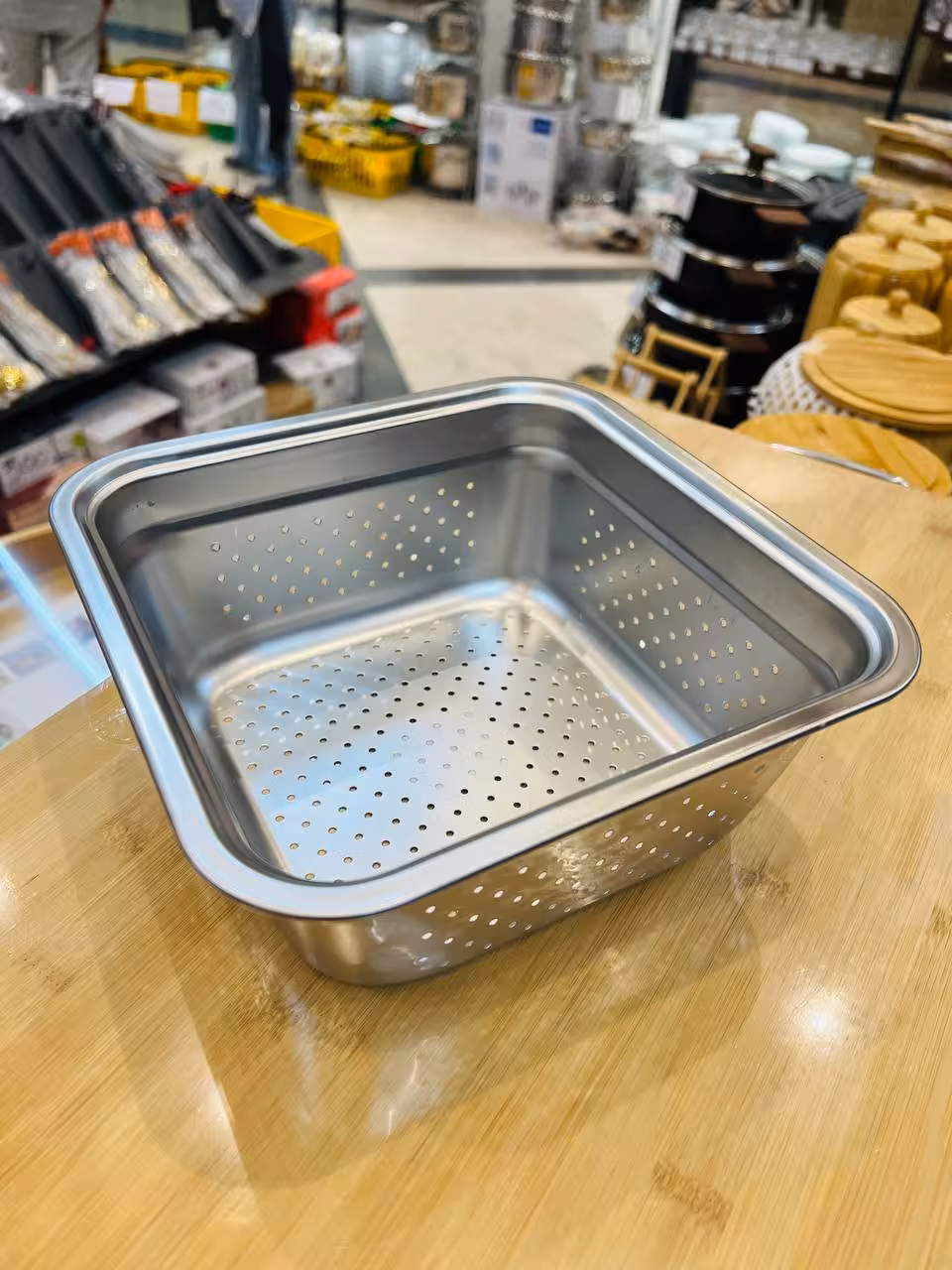 آبکش مربع استیل وارداتی 5065-22