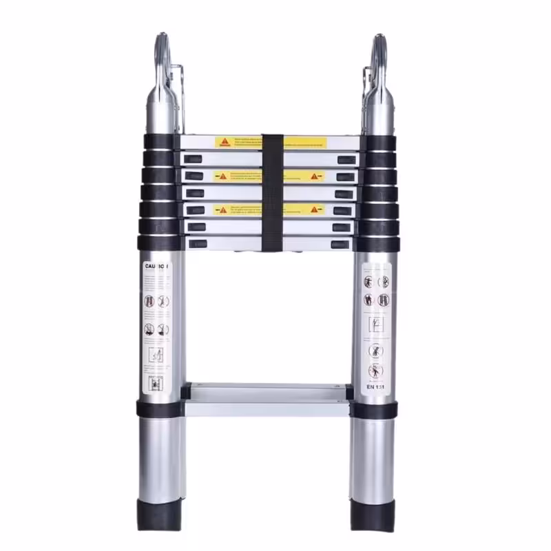 نردبان 18 پله تلسکوپی مدل دو طرفه