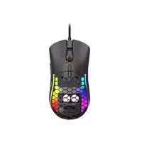 ماوس با سیم گیمینگ هیسکا مدل HX-MOG340