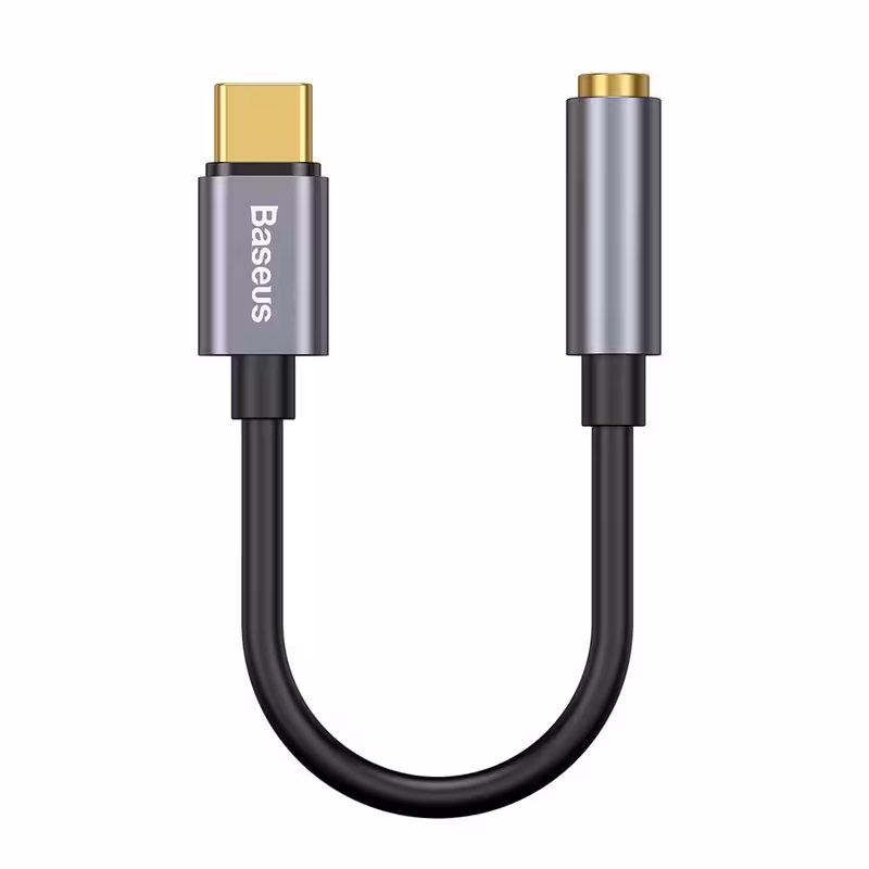 مبدل USB-C به AUX باسئوس مدل CATL54-0G