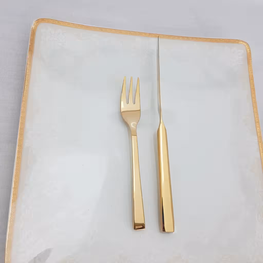 کارد و چنگال میوه خوری 12 پارچه رولنزا مدل D58W