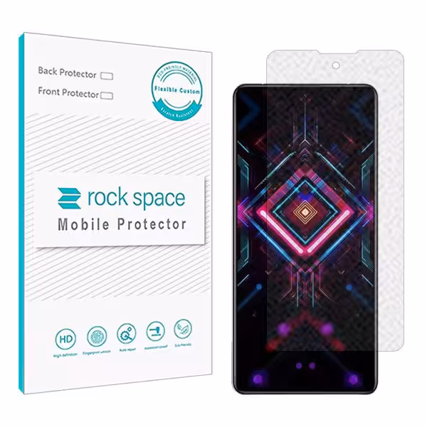 گلس شیائومی Xiaomi Redmi K40 Gaming مدل نانو هیدروژل گیمینگ برند راک اسپیس کد S