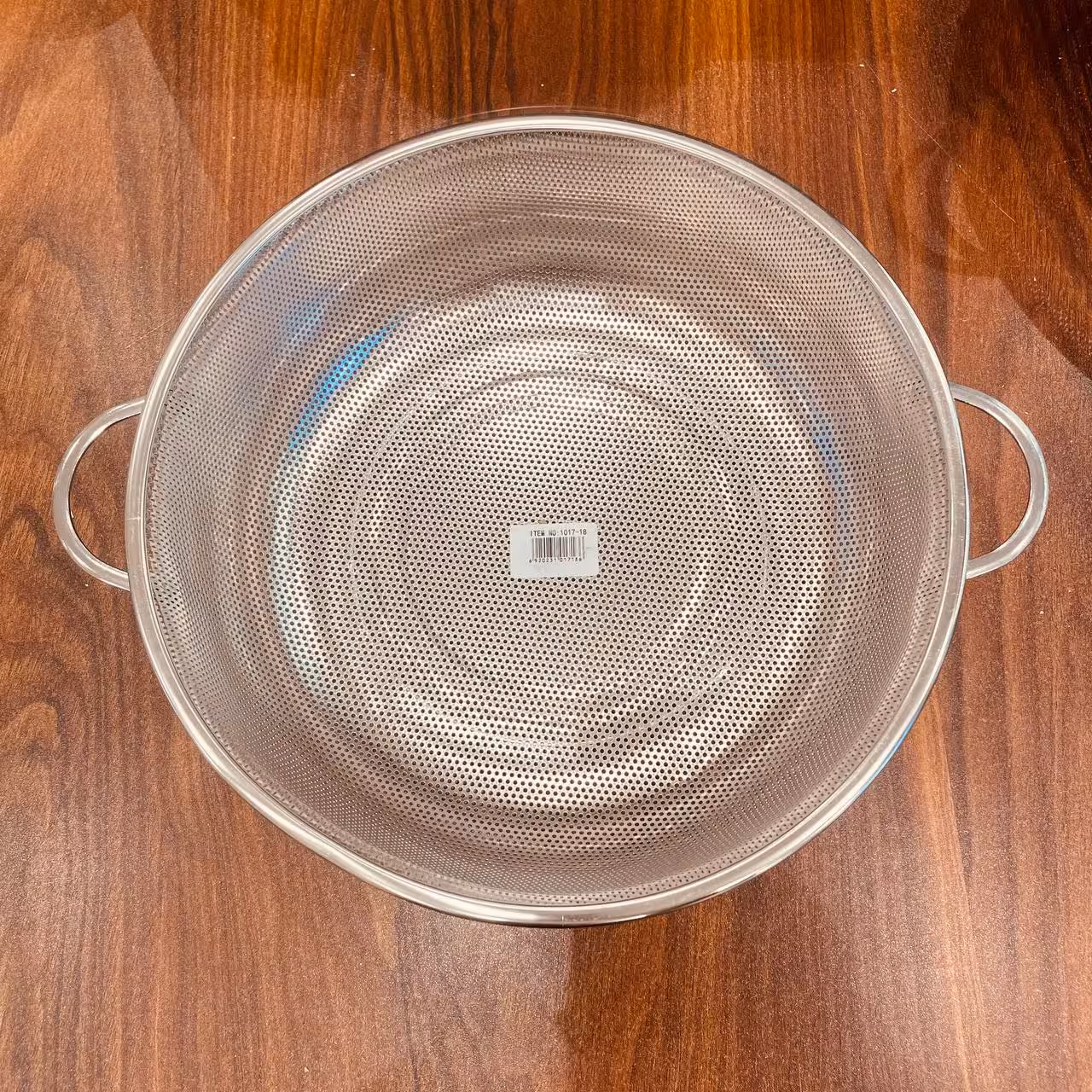 سبد استیل پانچ دسته دار گرد 31.5cm -1017-18