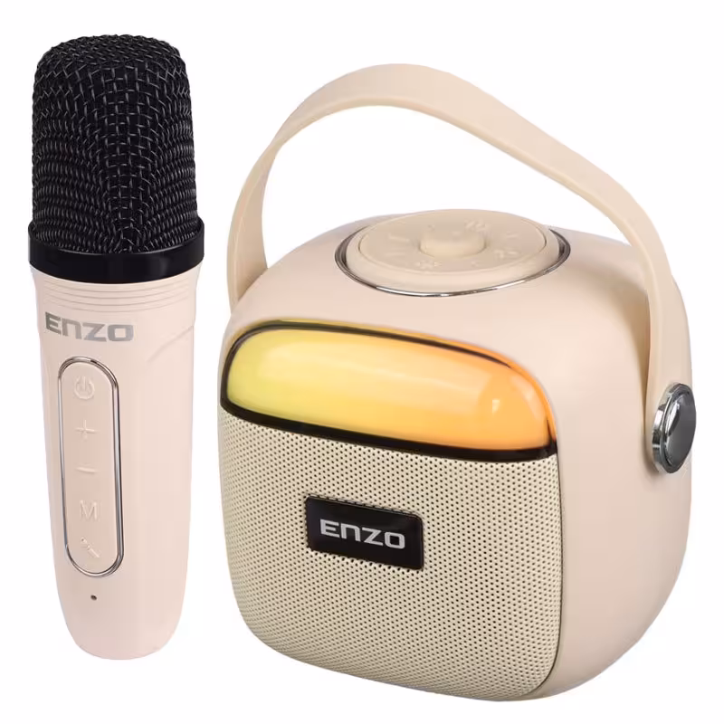 اسپیکر بلوتوثی قابل حمل رم و فلش خور انزو مدل S70 همراه با میکروفون