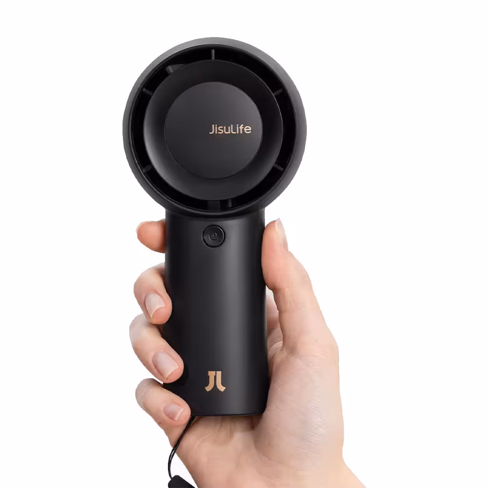 پنکه توربو دستی شارژی JISULIFE Super-mini turbo fan Life5 plus(6000mAh)