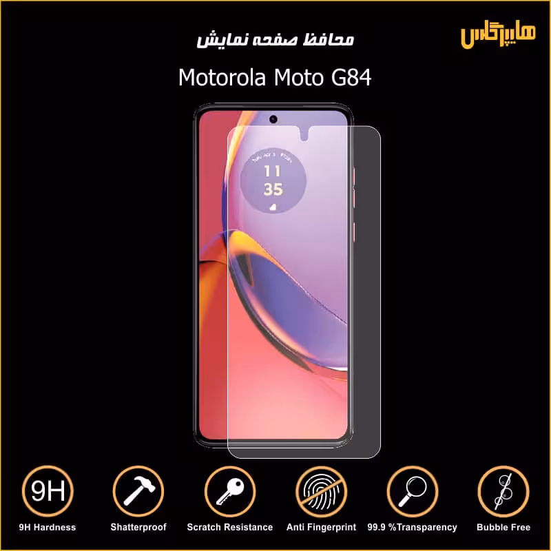 محافظ صفحه نمایش گوشی موتورولا مدل Moto G84