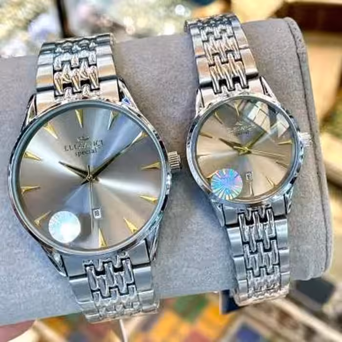 ست ساعت الگانس وی آی پی استیل بند و بدنه