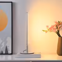 چراغ رومیزی با قابلیت کم‌نور کردن لمسی آلومینیومی مدرن 3 حالت نوردهی برای اتاق خواب، اتاق نشیمن LED LED EDISHINE