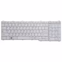 کیبورد لپ تاپ توشیبا Satellite C650 رنگ سفید