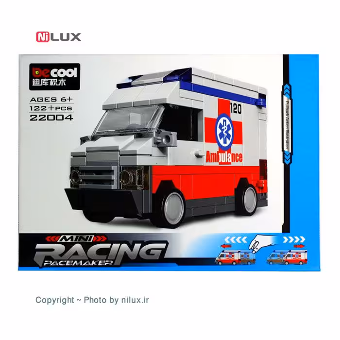 ساختنی دکول سری Mini Racing کد 22004