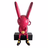 مجسمه مدل خرگوش فضانورد