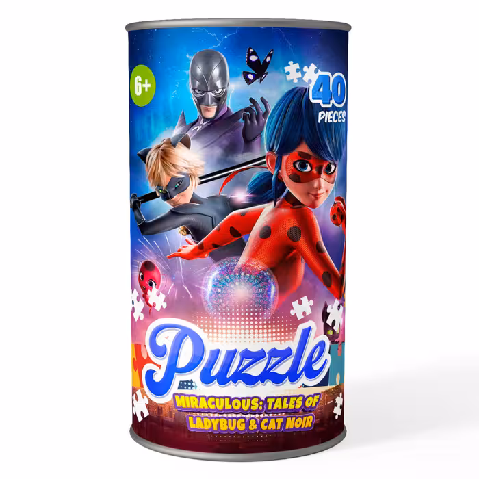 پازل 40 تکه کارتون دختر کفشدوزکی