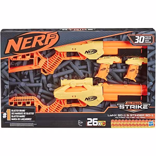 تفنگ نرف Nerf مدل Lynx SD-1 & Stinger SD-1