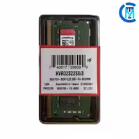 رم لپ تاپ DDR4 تک کاناله 3200 مگاهرتز Kingston مدل KVR32 ظرفیت 8 گیگابایت