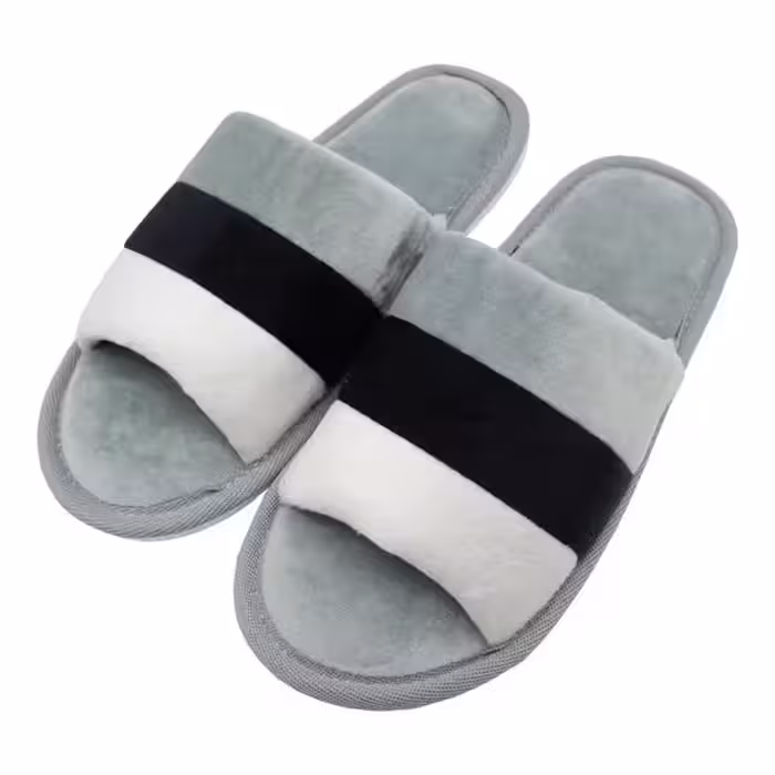 دمپایی حوله ای مردانه نیکتا مدل 10000-1-GY | کالا مکس