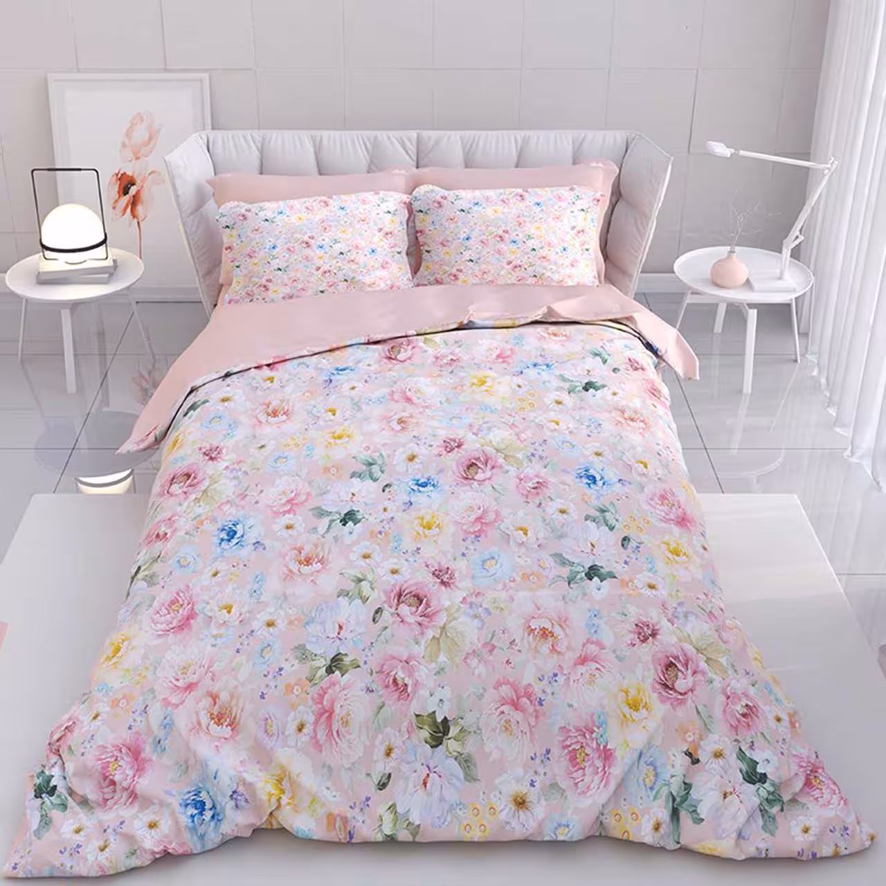 سرویس لحاف روتختی ترکسان کد D209 دو نفره 6 تکه