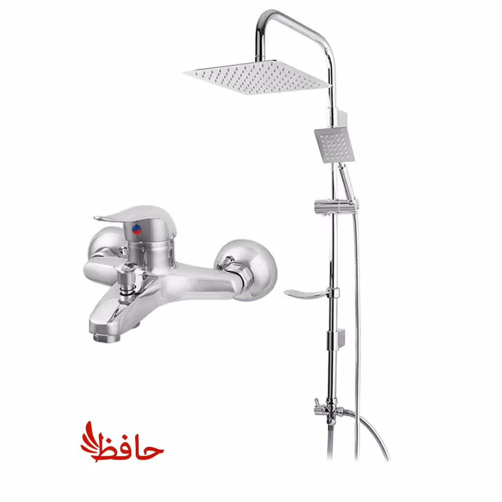 مجموعه 2 عددی شیر حمام و علم دوش دو کاره