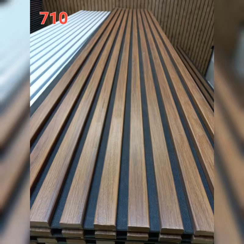 ترمووال فوم پنل بادامی کد 710 مغزMDF روکشPVC آماده نصب ابعاد 50 در 280 cm (ارسال با باربری) (پس کرایه)