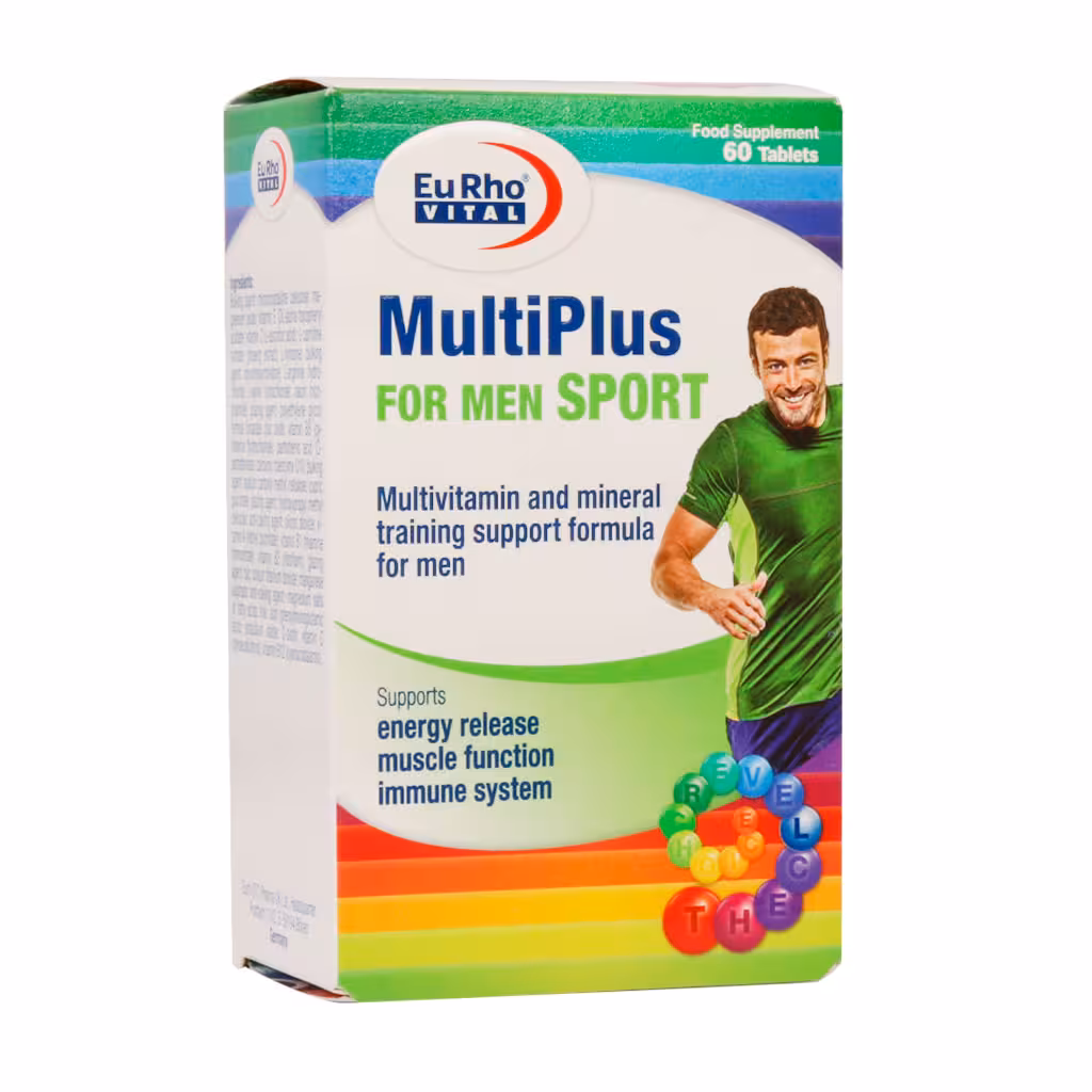 قرص مولتی پلاس فور من اسپورت یوروویتال | Eurhovital Multiplus For Men Sport