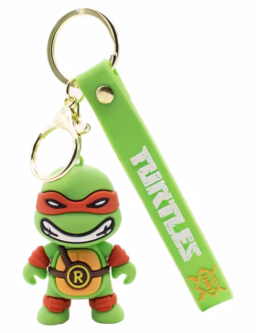 جاکلیدی سیلیکونی فانتزی طرح لاک‌پشت‌های نینجا رافائل کد A