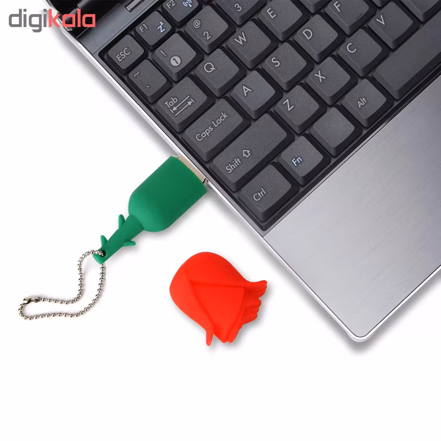 فلش مموری طرح گل رز مدل UP-007 ظرفیت 16 گیگابایت