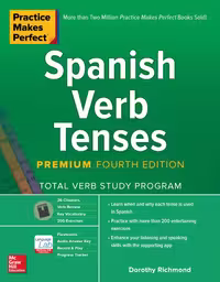 خرید و دانلود نسخه کامل کتاب Practice Makes Perfect: Spanish Verb Tenses