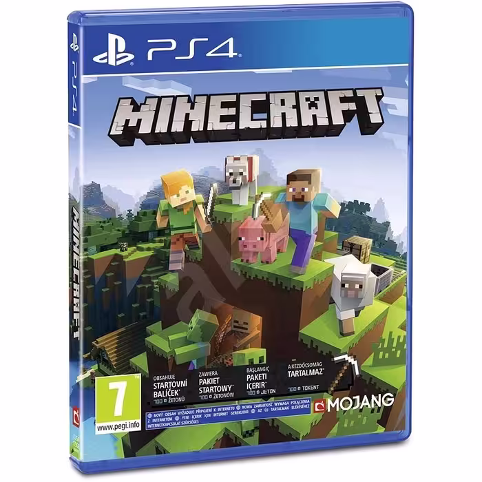بازی ویدئویی Minecraft مخصوص کنسول پلی استیشن 4