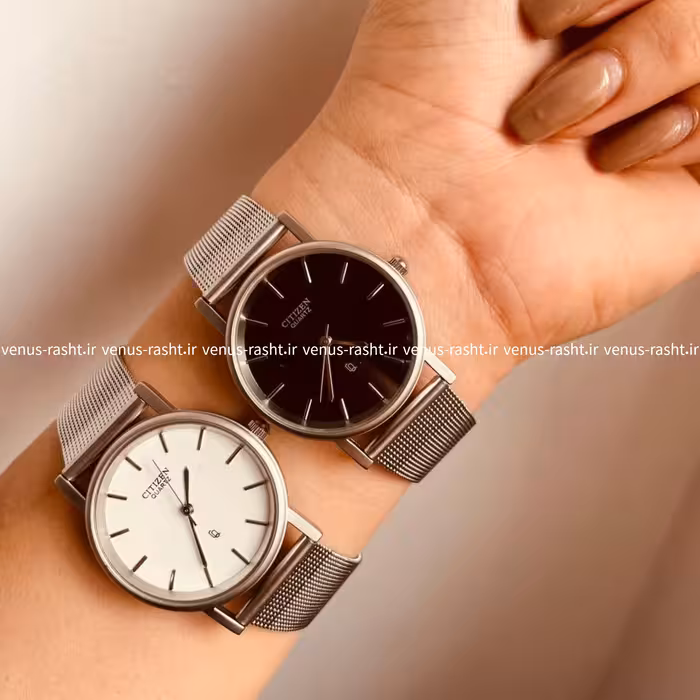 ساعت بند حصیری سیتیزن و ضدآب