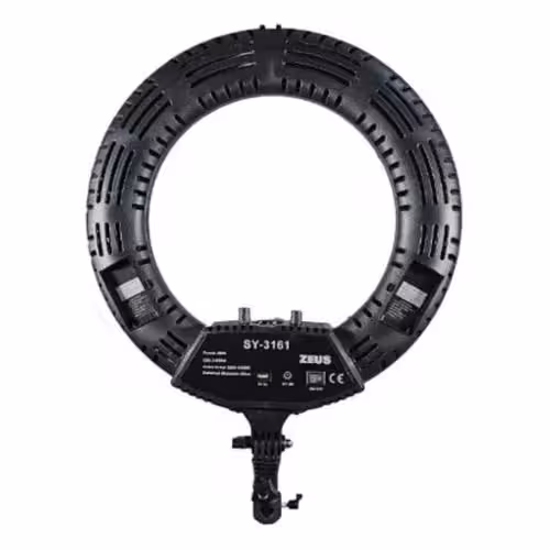 رینگ لایت حرفه ای Ring Light ZEUS SY-3161 with tripod همراه سه پایه