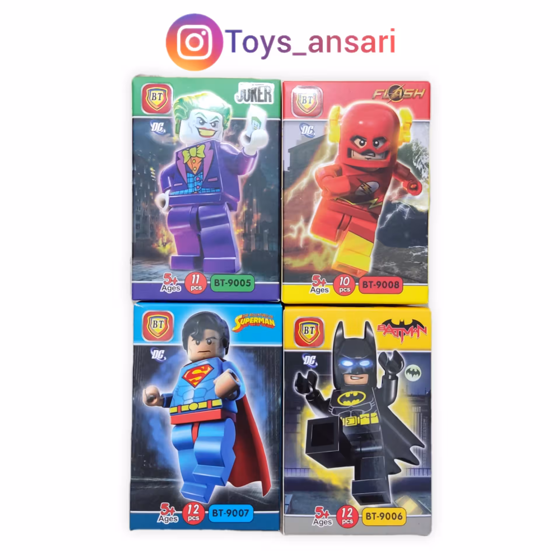 لگو شخصیتی ابر قهرمانان 