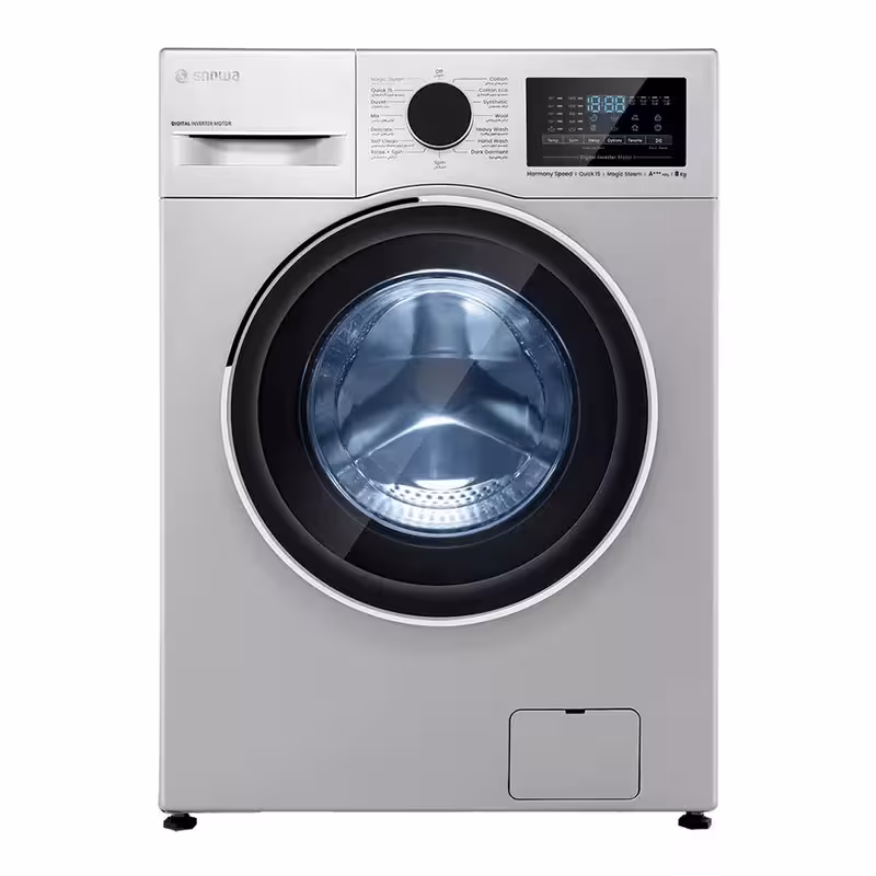 ماشین لباسشویی اسنوا سری هارمونی اسپید 8 کیلویی مدل SWMB80