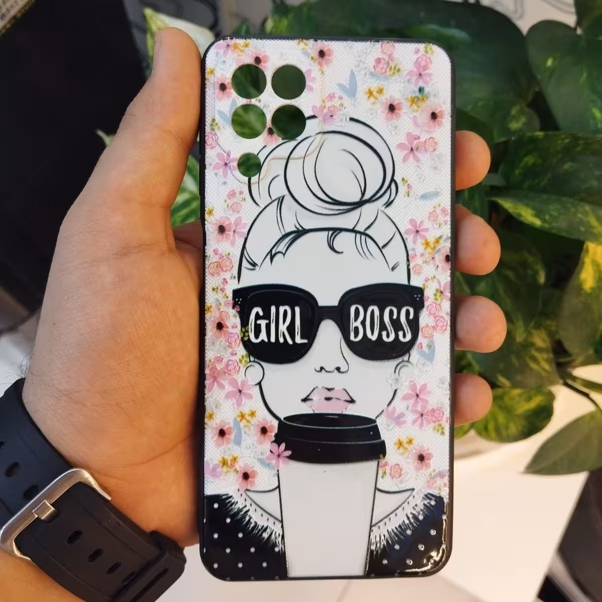 گارد - قاب - کاور طرح دار دختر مناسب برای سامسونگ Galaxy A22 4G ( a224g ) A 22 4g - M32 4G ( m324g ) m32 4g