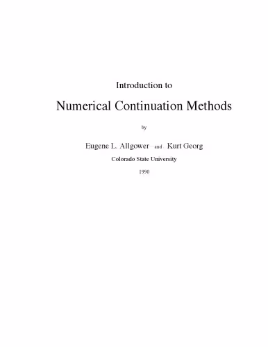 خرید و دانلود نسخه کامل کتاب Introduction to numerical continuation methods