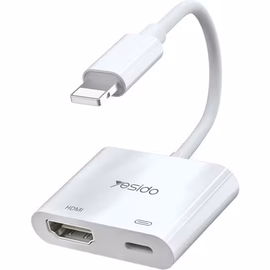 تبدیل Yesido HM06 Lightning To HDMI / Lightning