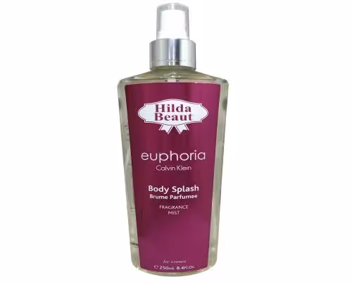 بادی اسپلش هیلدا بیوت مدل ایفوریا کالوین کلین HILDA BEAUT EUPHORIA CALVIN KLEIN BODY SPLASH حجم 250 میلی لیتر